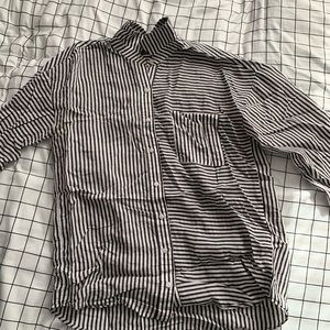 Urban Outfitters Striped Button up